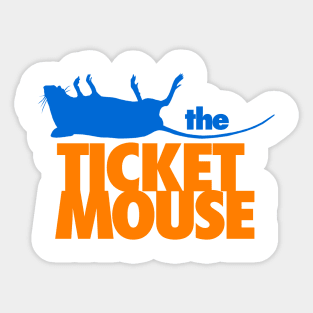 The Ticket Mouse Sticker